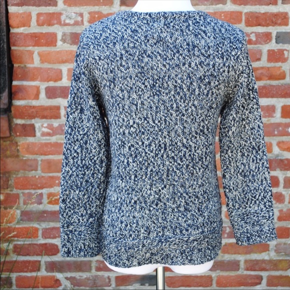 Rag & Bone Navy/Grey Speckled Sweater - Picture 4 of 4